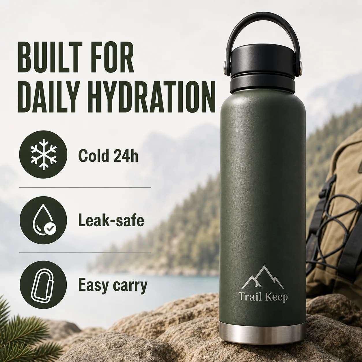 Generated marketplace A+ content module for a fictional bottle.