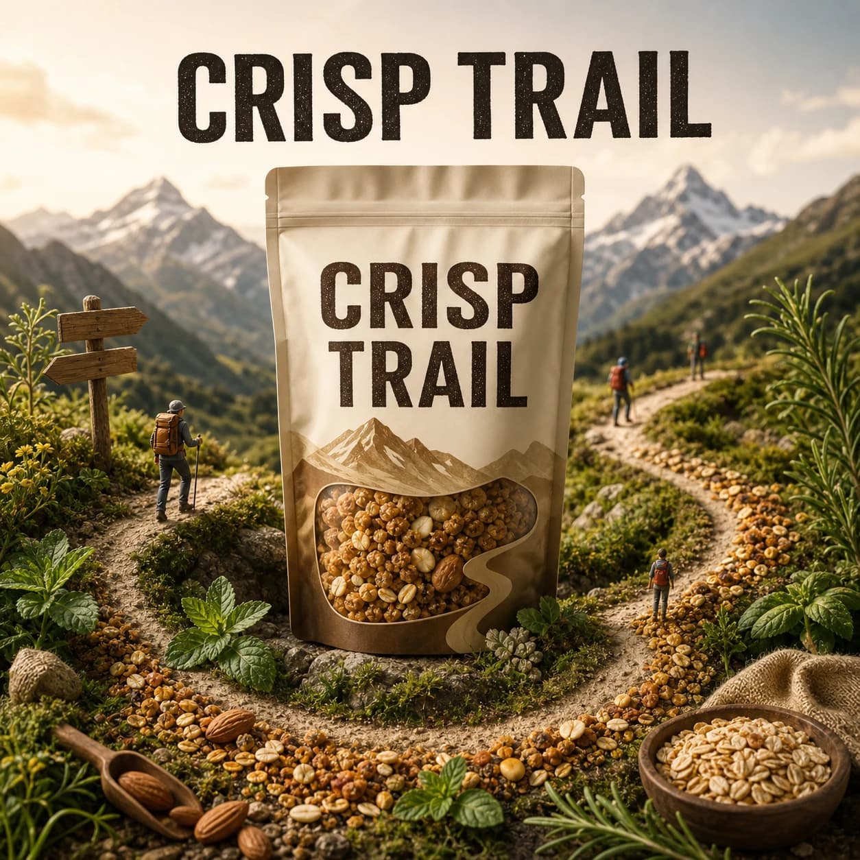 Generated regional snack product poster.