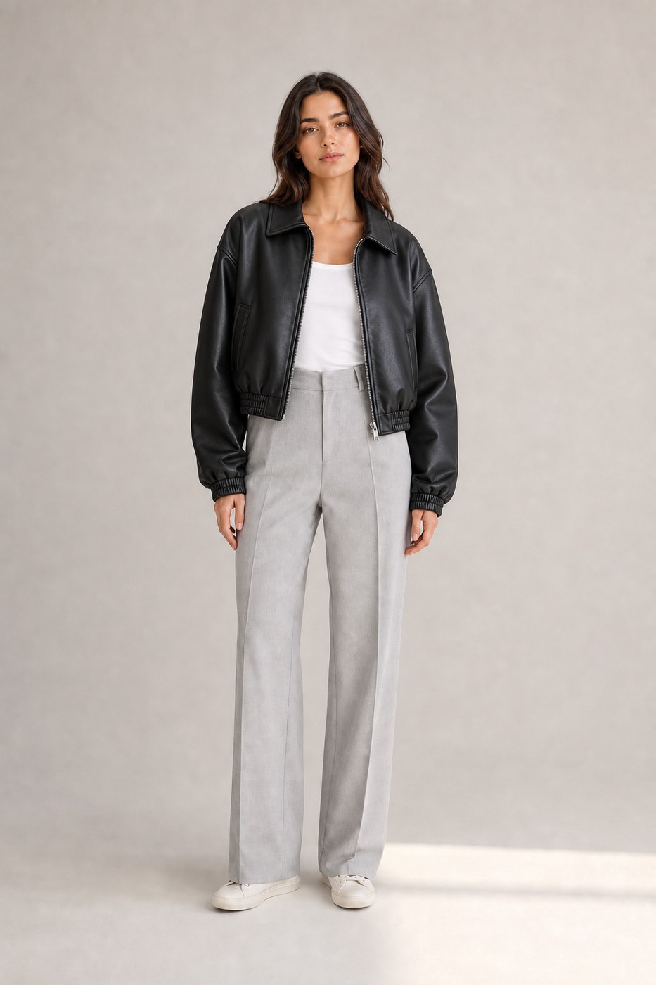 Garment product-on-model ecommerce example